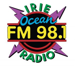 Irie Radio ocean 98.1 logo
