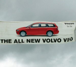 volvo banner aerial ad